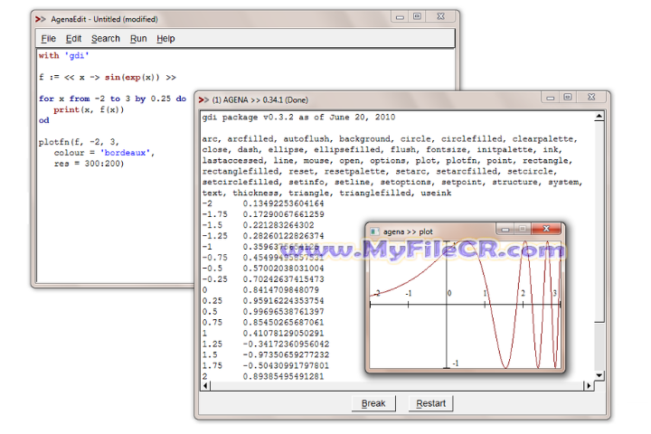 Agena Programming Language 2025 v6.2.2 free download