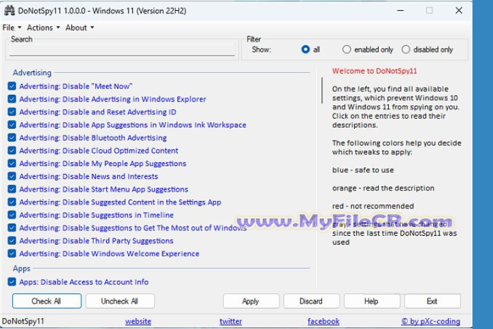 DoNotSpy 11 Pro 2025 v1.3.0 full version