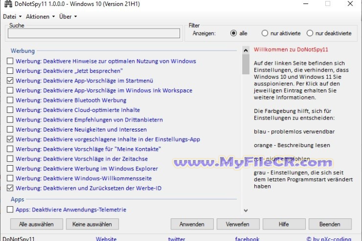 DoNotSpy 11 Pro 2025 v1.3.0 free download
