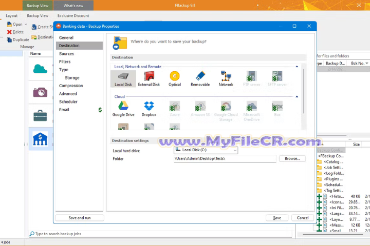 FBackup v9.9.999 for pc
