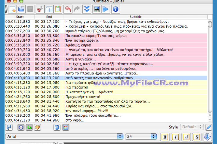Jubler Subtitle Editor 2025 v9.0.0 full version