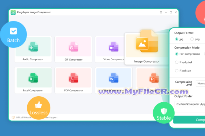 Kingshiper File Compressor 2025 v2.4.8 free download