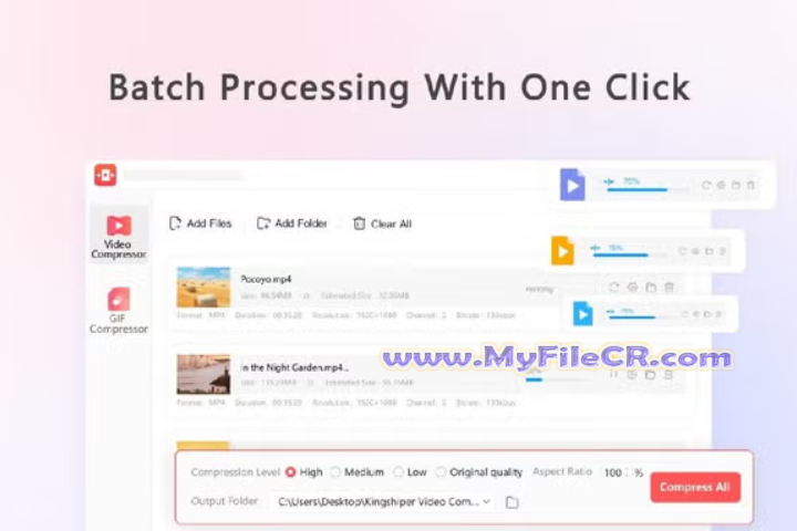 Kingshiper Video Compressor 2025 v2.6.6 full version