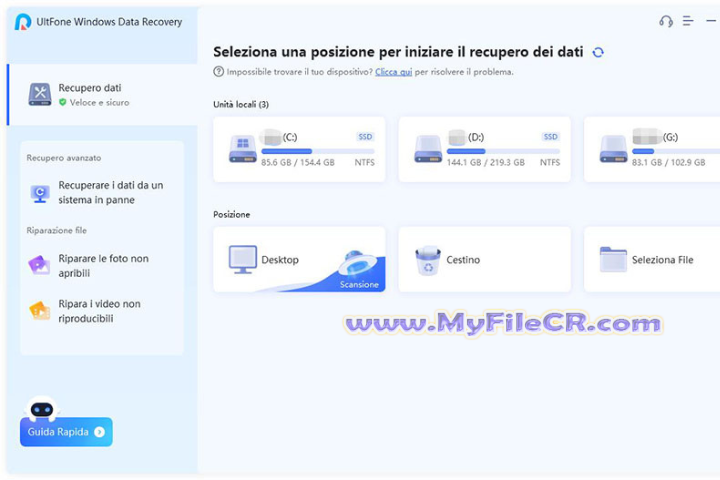 UltFone Windows Data Recovery 2025 v10.6.5.1 for pc
