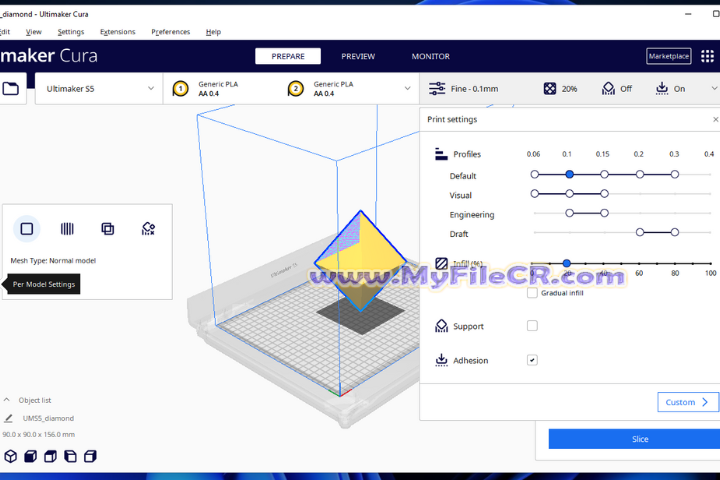 Ultimaker Cura 2025 v5.11.0 full version