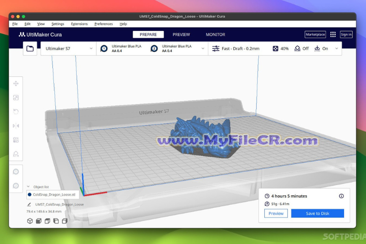 Ultimaker Cura 2025 v5.11.0 for pc