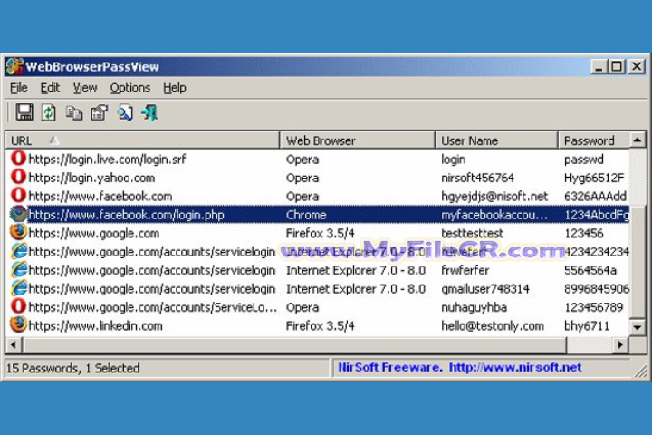 Web Browser PassView 2025 v2.18 for pc
