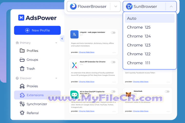 Ads Power Browser v6.5.28 for pc