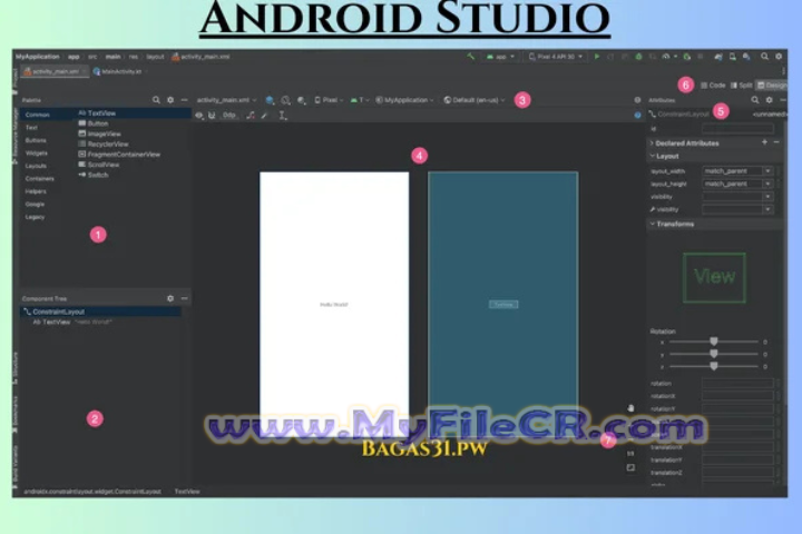 Android Studio v2025.2.1.8 for pc