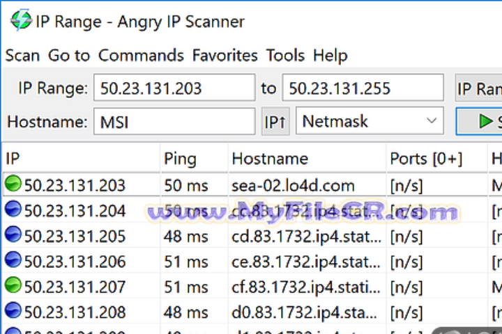 Angry IP Scanner 2025 v3.9.1 for pc