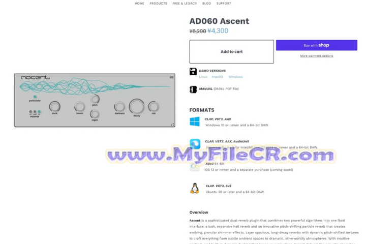 Audio Damage AD060 Ascent 2025 v1.0.0 [Latest Software]