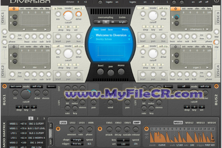 Dmitry Sches DS Audio Diversion Virtual Synthesizer 2025 v1.41 full version