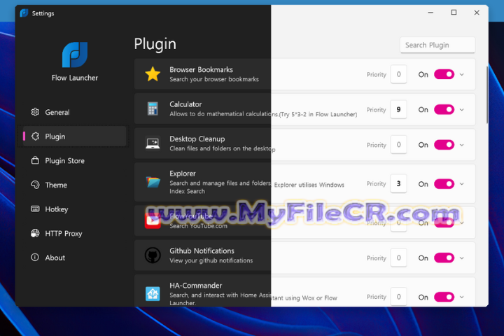 Flow Launcher 2025 v2.0.3 free download