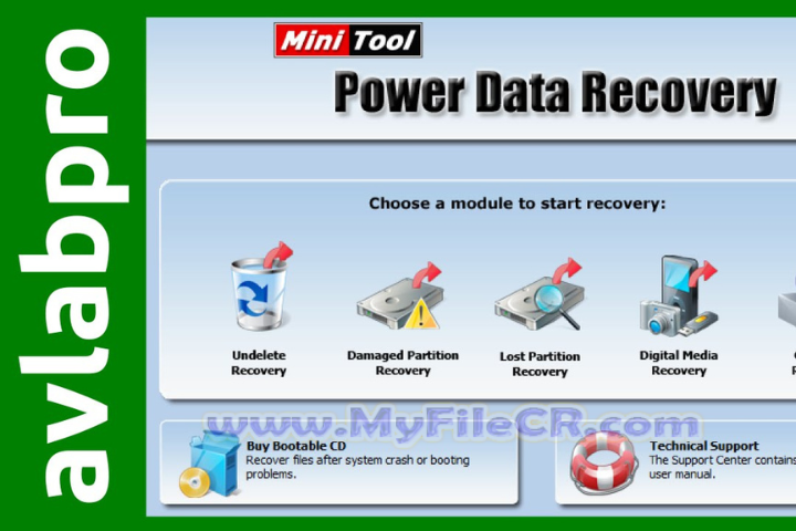 MiniTool Power Data Recovery Personal 2025 v12.7 for pc