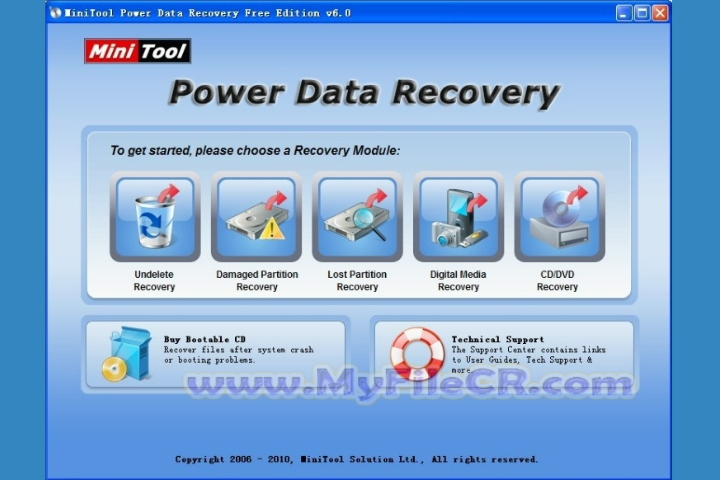 MiniTool Power Data Recovery Personal 2025 v12.7 full version