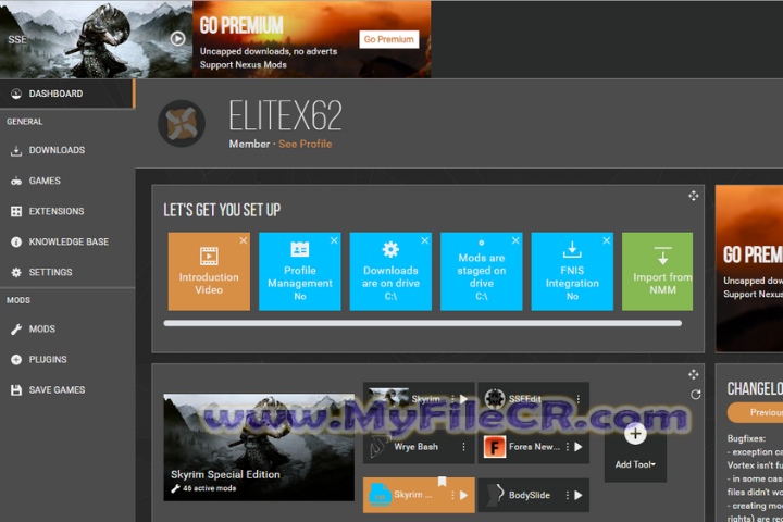 Nexus Mod Manager v0.88.2 free download