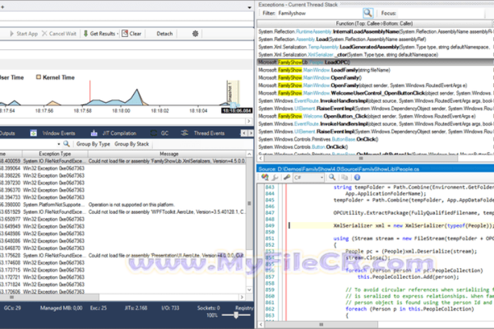 Perfinity dotNET Runtime Analyzer 2025 v9.0.12 free download