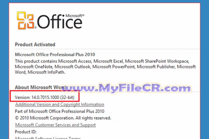 Service Pack2 for Microsoft Office 2025 v2010 full version