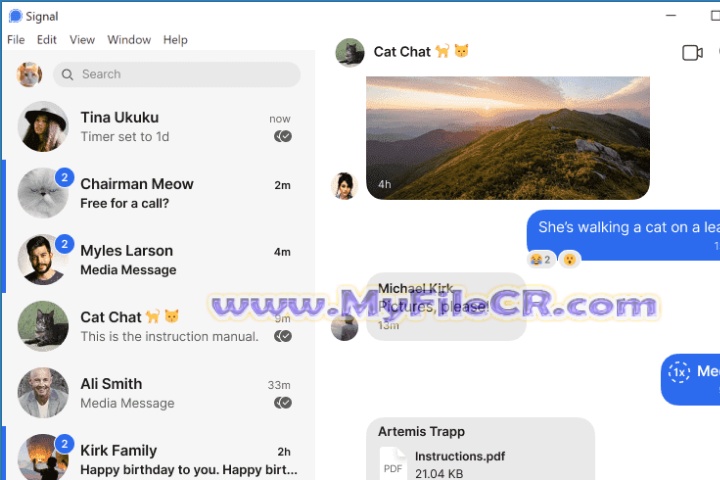 Signal Messenger 2025 v7.80.0 free download