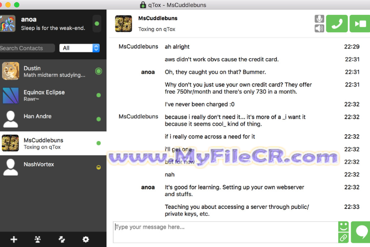 Tox Instant Messenger 2025 v1.18.3 free download