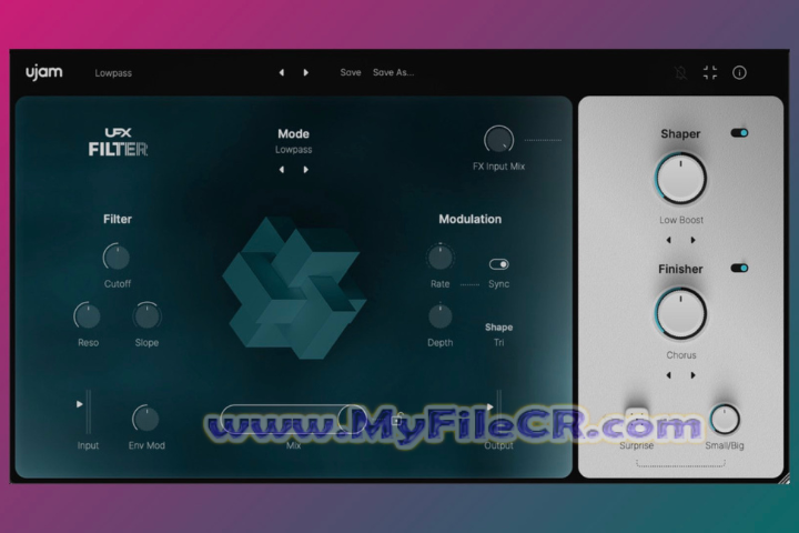 UJAM UFX-FILTER v1.0.1 for pc