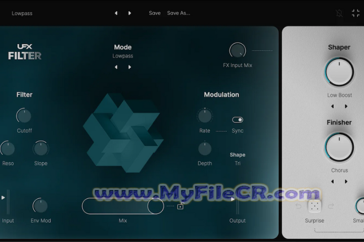 UJAM UFX-FILTER v1.0.1 free download