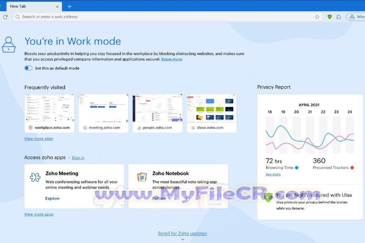 Ulaa Browser v2.10.0 for pc