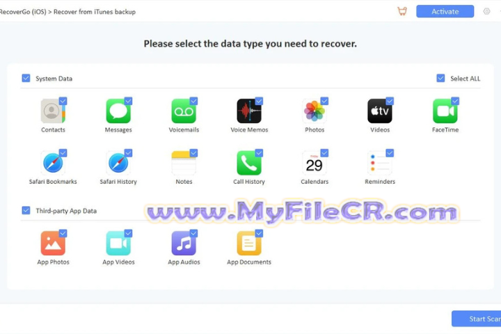 iToolab RecoverGo iOS Data Recovery 2025 v8.1.0 for pc