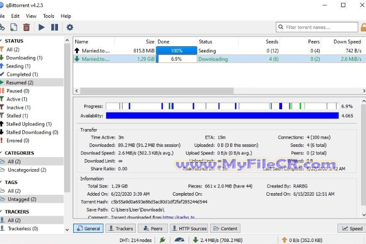 qBittorrent 2025 v5.1.4 for pc