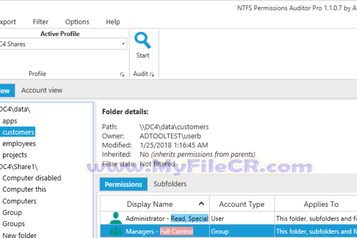 AlbusBit NTFS Permissions Auditor Pro v25.12.4 [Latest Software]