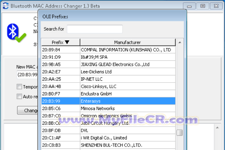 Bluetooth MAC Address Changer v1.14.0.203b [Latest Software]