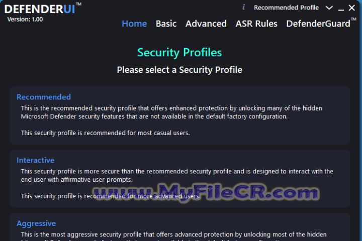 Defender UI v1.46 [Latest Software]