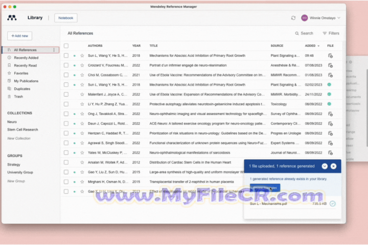 Mendeley Reference Manager v2.141.2 [Latest Software]