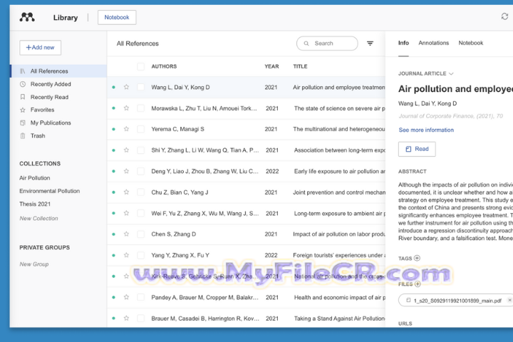Mendeley Reference Manager v2.141.2 [Latest Software]