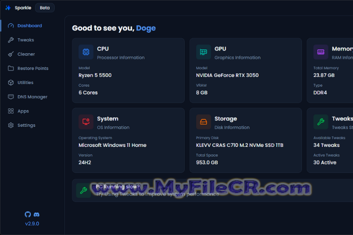 Parcoil Sparkle v2.11.0 [Latest Software]