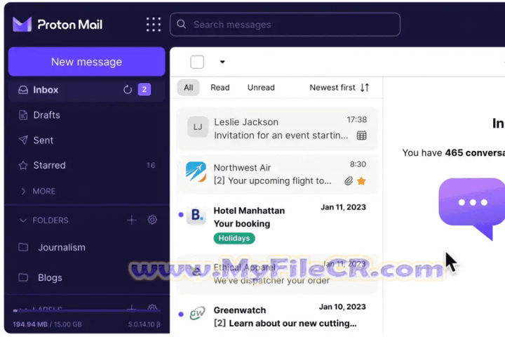 Proton Mail v1.11.0 [Latest Software]