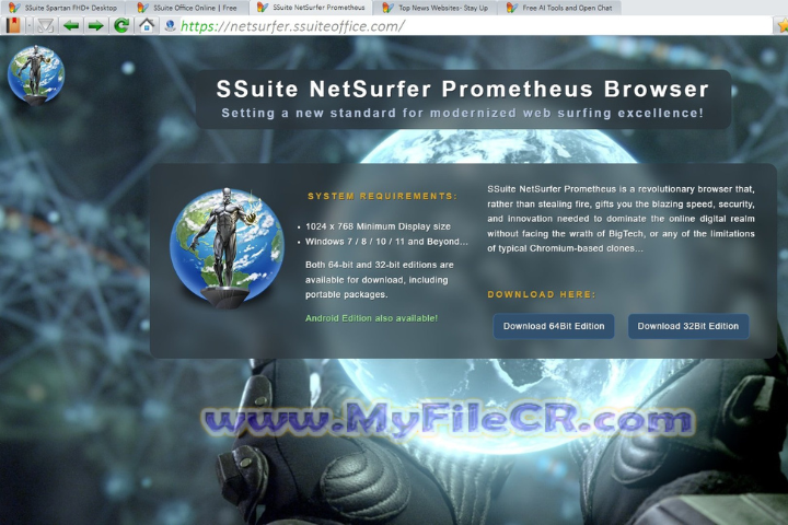 SSuite Net Surfer Prometheus Browser v2.81.01 [Latest Software]